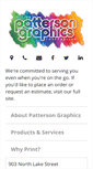 Mobile Screenshot of pattersongraphics.com